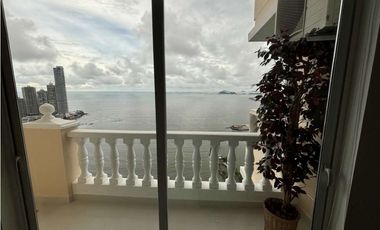 ALQUILER  APARTAMENTO EN AV BALBOA PH VISTA DEL MAR 125MTS 1R YL