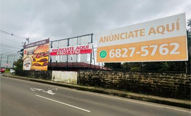 Venta de terreno en Av. Belisario Porras, David, Chiriquí.