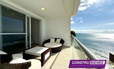 Departamento amoblado frente al mar en Santorini – Cerca Hotel Oro Verde, Manta