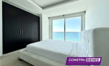 Departamento amoblado frente al mar en Santorini – Cerca Hotel Oro Verde, Manta