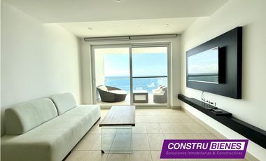 Departamento amoblado frente al mar en Santorini – Cerca Hotel Oro Verde, Manta