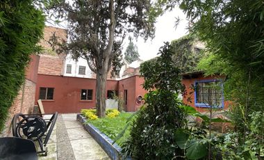 TERRENO EN VENTA CON CONSTRUCCIÓN EN COYOACÁN