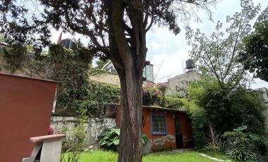 TERRENO EN VENTA CON CONSTRUCCIÓN EN COYOACÁN