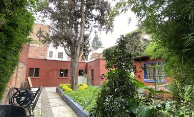 TERRENO EN VENTA CON CONSTRUCCIÓN EN COYOACÁN