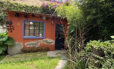 TERRENO EN VENTA CON CONSTRUCCIÓN EN COYOACÁN