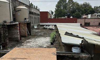 TERRENO EN VENTA CON CONSTRUCCIÓN EN COYOACÁN