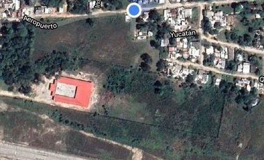 VENTA TERRENO PALENQUE JUNTO A ESTACION DEL TREN MAYA CREDITO BBVA
