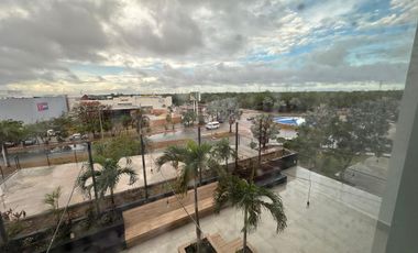 VENTA OFICINA 40M2 EQUIPADA FRENTE A STARBUCKS PLAYA DEL CARMEN PLAZA AMERICAS