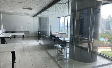 Se Alquila Oficina San Fco.Punta Pacífica Mant. Incl. 170Mts $2.200.oo