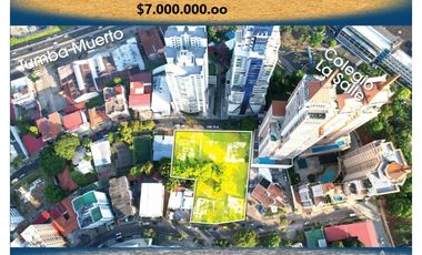Se Vende Terreno El Cangrejo 4.522 Metros $7.000.000.oo
