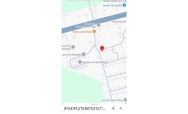 VENDO CASA EN LA MATA DE SANTIAGO DE VERAGUAS