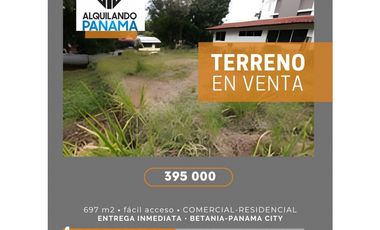 VENTA DE TERRENO EN BETANIA