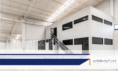 IB-EM0473 - Bodega Industrial en Renta en Tultitlán, 2,722 m2.