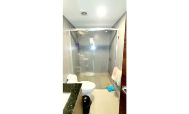 En venta departamento amoblado con vista al mar edf. Poseidón en Manta