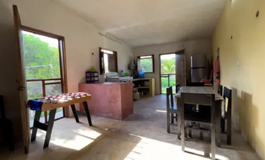 CASA EN VENTA EN SEGUNDA FILA DE LAS PLAYAS DE SISAL, YUCATÁN.