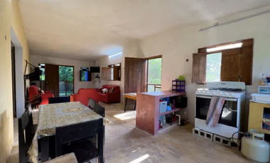 CASA EN VENTA EN SEGUNDA FILA DE LAS PLAYAS DE SISAL, YUCATÁN.