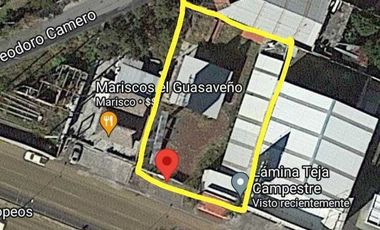 TERRENO COMERCIAL SOBRE PERIFÉRICO,EN ESQUINA EXCELENTE UBICACIÓN COMERCIAL