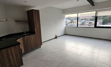Departamento 1 recamara en Edificio nuevo amenidades con-sin muebles sin aval