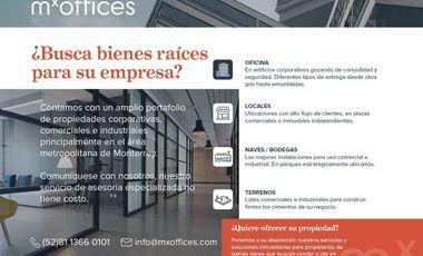 Local PB de 187m2 (116m2  int y 71m2 ext)  zona Contry Monterrey, Nuevo León