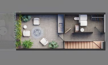 Preventa de Townhouse en Tlacotalpan, Roma Sur TH9