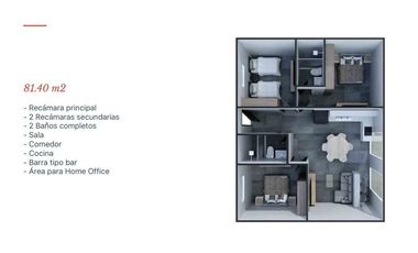 Departamento en venta en Centro en Apodaca