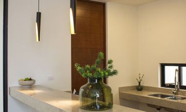 Casa en venta con doble altura  en Dzitya al norte de Mérida