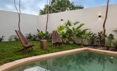 Casa en venta con doble altura  en Dzitya al norte de Mérida