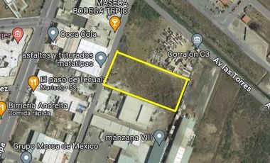 Se vende o renta terreno 10,440 m2 en ciudad Industrial