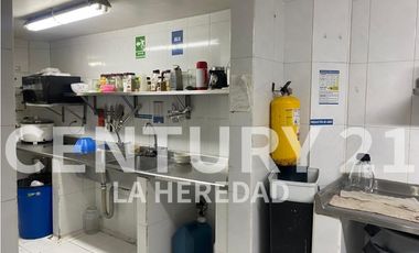 Venta Local Comercial incluye Restaurante Dotado.