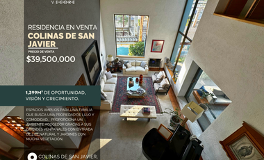RESIDENCIA EN VENTA EN COLINAS DE SAN JAVIER, ZAPOPAN
