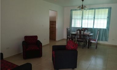 ALQUILER DE CASA AMOBLADA EN PENONOME - VILLA BELEN