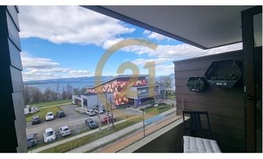 Acogedor departamento con vista al lago y volcan