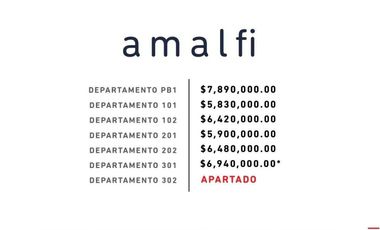Deptos. Preventa AMALFI, Col. Narvarte, CDMX