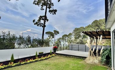 Casa en renta y venta  en Avándaro con vista al bosque y al lago