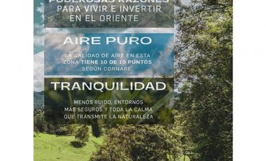 Venta lote parcelación antioquia retiro fizebad represa rebajado
