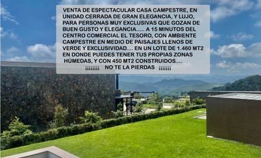 Venta casa campestre Medellín poblado palmas sin peaje luxury lujo