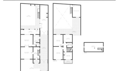 Casa de 6 ambientes, jardín y cochera para 4 autos en venta!