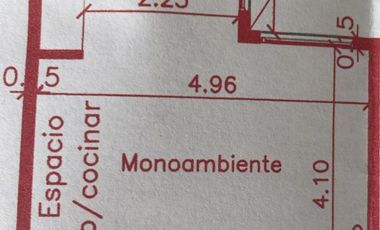 Deptos en venta 1 y 2 amb ideal para alquilar