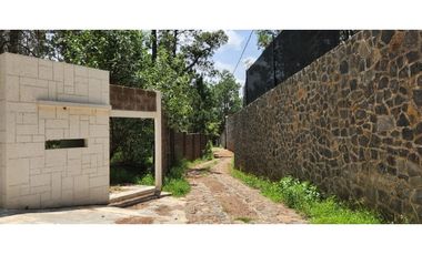 Terreno Quinta Andrea, Huasca de Ocampo, Hidalgo 2500 m2 bardeado