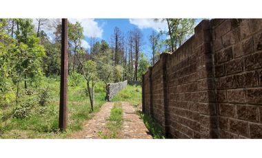 Terreno Quinta Andrea, Huasca de Ocampo, Hidalgo 2500 m2 bardeado