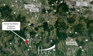 Rancho o Quinta cerca de Ixtapan de la Sal