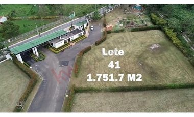 EN VENTA LOTE EN FUSAGASUGÁ-TIBACUY- CONDOMINIO TOSCANA