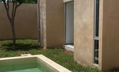 ARLEDA: Casa residencial de un piso en San Antonio Hool, Mérida, Yucatán.