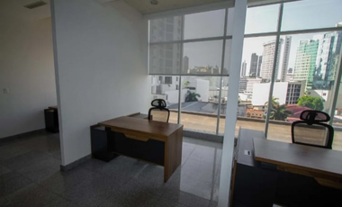 OFICINAS EN OBARRIO HABITATS PLAZA FULL AMOBLADA  61M2 ESTRENAR