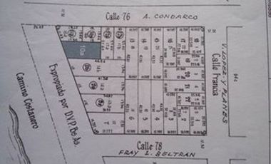 VENTA/ LOTE FRENTE AL MAR/ MAR DEL PLATA