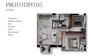 DEPARTAMENTO EN VENTA EN PANORAMA, FRACCIONAMIENTO MONTEBELLO.