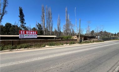 Terreno 5680m2 Orilla de Carretera Agua Luz Acciones de Riego