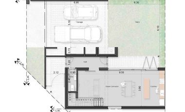 Casa de 2 dormitorios con jardín y parrilla de oportunidad