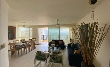 Apartamento amoblado con increíble vista al mar