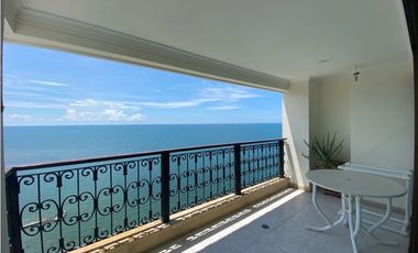 Apartamento amoblado con increíble vista al mar